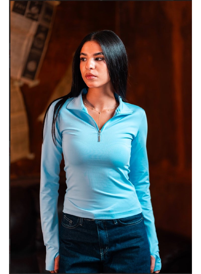 كنزه توب كم طويل بسوستة - Image 1